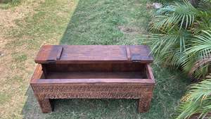 Elegant Modern Wooden <b>Console</b> <b>Table</b> with <b>Storage</b> Drawers for Home Decor Entryway Lobby Living Room or Dining Villa Use - Product Image 3