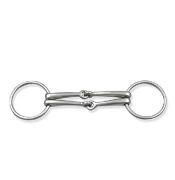 Grands bridons de polo en acier inoxydable à anneaux – Bridons d'équitation pour le polo, l'entraînement et un contrôle amélioré – Bridon de polo - Product Image 5
