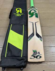 CA 56 <b>Cricket</b> Bat King's Edition English Willow Hard Ball Bat Lightweight <b>Cricket</b> <b>Equipment</b> for Training Match Play - Product Image 5
