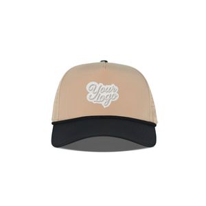 Casquette de golf légère et imperméable, structurée, avec détail en corde, trous découpés au laser, logo brodé 3D personnalisé pour golfeurs actifs - Product Image 3