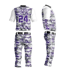 Uniformes de Baseball à coupe régulière, vêtements confortables, ensemble de maillots de Baseball sublimés entièrement personnalisés - Product Image 5