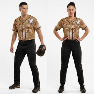 เสื้อเบสบอลแบบซับลิเมชั่นสั่งทำขายส่ง เสื้อยืดผู้ชายสั่งทำ - Product Image 2