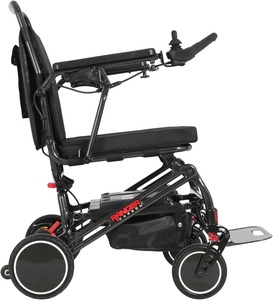 carbon Folding Lightweight Foldable Exclusive <b>Power</b> Wheelchair, Dual Powerful Motor, Easy Release Dual Battery - Product Image 6