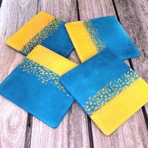 Style-Aware MDF Printed Coasters Moisture-Resistant <b>Table</b> <b>Protection</b> for Home Kitchen Dining Coffee Decor Mats Pads - Product Image 6