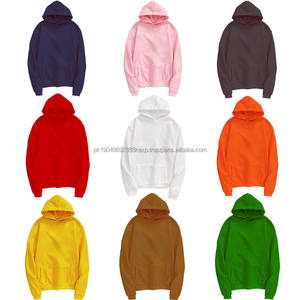 Taille asiatique unisexe hommes 100% polyester polaire pas cher OEM blanc personnaliser Logo lâche sweat à capuche sweats à capuche - Product Image 1