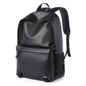 Mochila de cuero genuino para hombre, estilo retro, para viajes, deportes, negocios, escuela, de gran capacidad, de piel de vaca. - Product Image 2