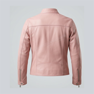 Ventes en gros de vestes en cuir pour femmes, vestes en cuir d'agneau et de vache véritable, fabriquées au Pakistan - Product Image 2