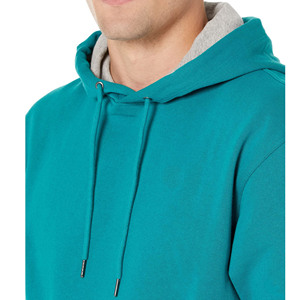 Sudaderas con capucha y sudaderas tipo pullover personalizadas para hombre, de algodón orgánico 100% con forro polar reflectante, sudaderas con capucha reflectantes para hombre. - Product Image 6