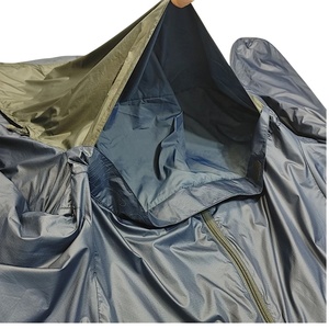 เสื้อแจ็คเก็ตกันลมแบบมีฮู้ด Anorak พับเก็บได้ มีซิปและกระเป๋า  โปรโมชั่นพิเศษ ปรับแต่งได้ เสื้อแจ็คเก็ตกันลมผู้ชาย ผ้าโพลีเอสเตอร์ ไนลอน - Product Image 6