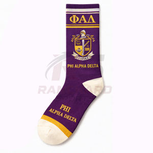 Calcetines Bordados de Alta Calidad con el Logotipo de la Fraternidad Griega para Organizaciones y Eventos Universitarios - Product Image 3