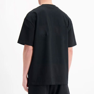 Blank Plain Custom Oversize <b>Drop</b> Shoulder Summer Formal Plus Size Men's Wear Custom Design Twinset Terry - Product Image 4