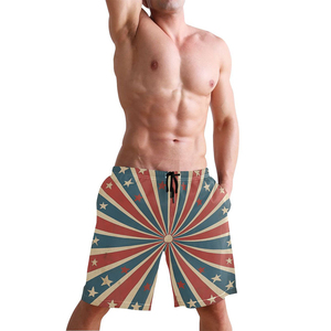 Pantalones Cortos Deportivos y de Playa de Alta Calidad, Transpirables, Ecológicos, Impermeables, Tallas Grandes, con Diseño Sublimado - Product Image 5