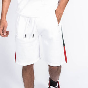 Ensemble décontracté personnalisé pour homme, couleur unie, 100% coton, respirant, antibactérien, écologique, t-shirt à manches courtes d'été - Product Image 6