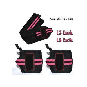 Sangles de poignet auto-agrippantes pour haltérophilie, soulevé de terre, powerlifting, entraînement en salle de sport – Sangles de soutien robustes pour poignets – Fabricant OEM - Product Image 4