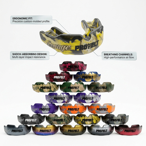 Protège-dents pour arts martiaux, protection dentaire, absorption des chocs, protège-dents pour boxe, MMA, basketball, unisexe - Product Image 1