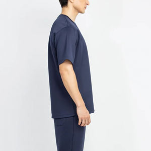 T-shirts décontractés d'été en coton 100% écologique, coupe ample, style hip-hop, avec logo sérigraphié personnalisé (taille et couleur), en promotion - Product Image 5