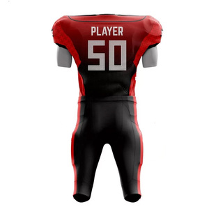 Conjunto de Uniforme de Fútbol Americano con Números de Jugador Personalizados, Alto Rendimiento, Comodidad y Durabilidad, Conjunto de Fútbol Americano OEM - Product Image 2