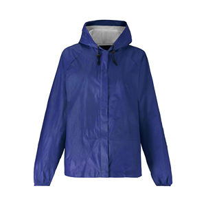 High quality Women's Waterproof Polyester Rain <b>Jacket</b> Full Sleeve All Seasons Blue Hooded <b>motorcycle</b> rain suit Outerwear - Product Image 4