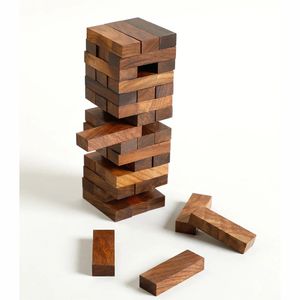 Jeu de Tour de Blocs en Bois en Gros, Jeu d'Empilage Coloré pour Fêtes et Soirées Familiales, Jeu de Blocs en Bois Personnalisable avec Logo - Product Image 6
