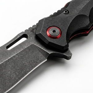 Couteau de poche pliant artisanal en acier au carbone forgé à la main, lame en carbone de qualité supérieure, durable, pour le bricolage, l'aventure en plein air et le camping - Product Image 3