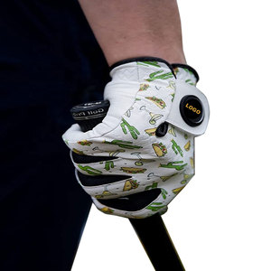 Guantes de Golf Deportivos Antideslizantes de Alta Calidad para Hombre, Transpirables, de Piel de Oveja Genuina, para Mano Izquierda, para Adultos, para Pesca - Product Image 4