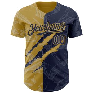 Maillot de baseball personnalisé avec logo, uniforme d'équipe athlétique entièrement boutonné, service OEM, antibactérien, manches courtes, col en V, sangle en T, 100% coton - Product Image 2