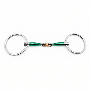 บิตม้าสแตนเลสคุณภาพสูง ใส่สบาย ทรงหลวม สำหรับขี่ม้า อุปกรณ์ฝึกม้า - Product Image 1