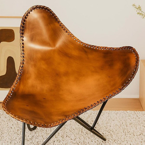 Luxury leather hunting <b>stool</b> OEM manufacturer custom design <b>folding</b> tripod <b>stool</b> wholesale bulk supplier premium export for sale - Product Image 3