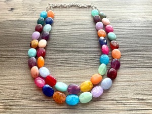Collier élégant en résine classique en forme de coquillage, bijoux ronds de haute qualité, élégants et à la mode, unisexe, décontracté - Product Image 2