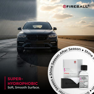 Fireball HERA Executive Hybrid Ceramic Coating (30ml) 5 ans de durabilité, finition hydrophobe à brillance extrême, amélioration de la couleur pour - Product Image 4