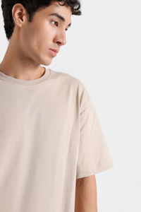 Camiseta de Verano Personalizada para Hombre, Holgada, de Manga Corta, Estilo Urbano, Informal, Deportiva, Transpirable, de Punto - Product Image 4