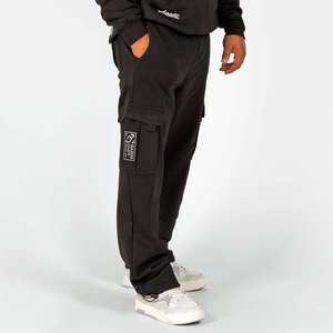 Pantalon de jogging ample pour homme en molleton épais, coupe large, idéal pour l'entraînement - Product Image 4