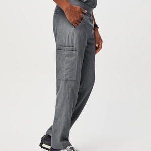 Pantalon de travail athlétique pour infirmières, pantalon de jogging élégant en spandex, pantalon de travail athlétique écologique pour le personnel - Product Image 4
