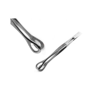 Forester Pince à épiler chirurgicale de 7 pouces en acier inoxydable, à verrouillage standard, pour bijoux corporels, premiers secours et usage en laboratoire, pour le piercing - Product Image 1