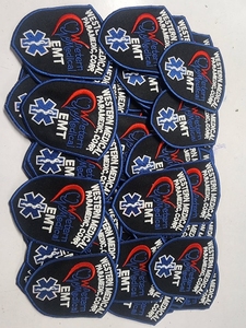 Iron-On Embroidered Patches Set With Flag Style Designs For Clothing Decoration Custom chenille embroidery badge - Product Image 6