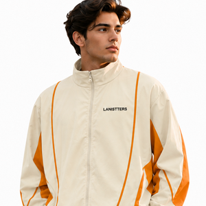 Conjunto Deportivo de Forro Polar para Hombre, Chaqueta con Cierre Completo y Cuello Alto, Pantalones de Pierna Recta, Corte Holgado, Informal, de Invierno, Dos Piezas - Product Image 3