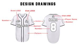 Camisetas de Béisbol Personalizadas para Hombre, Talla Grande, Transpirables, de Secado Rápido, con Diseño Impreso, Gran Venta 2026 - Product Image 6