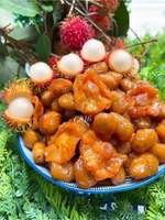 [VENTE CHAUDE] |   Ramboutan séché moelleux, délicieux fruit confit, collation en vrac pour supermarchés, provenant du Vietnam