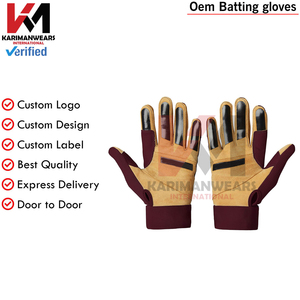 Guantes de Bateo de Béisbol al por Mayor, de Piel de Oveja, con Logotipo Personalizado de Fábrica, OEM ODM, Fabricante Profesional de Artículos Deportivos de Alto Agarre - Product Image 5