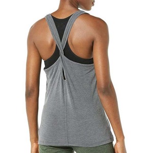 2026 New Wholesale Custom Logo Fashion Summer Girls Workout Women Tank <b>Tops</b> - Product Image 6