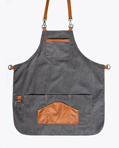 สายรัดหนัง PU ผ้ากันเปื้อนช่างตัดผม ผ้ากันเปื้อนร้านทำผม - Product Image 6
