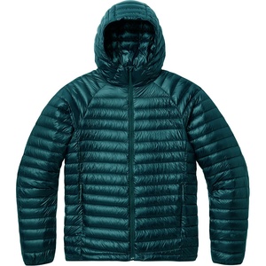 Chaqueta acolchada de invierno con capucha cálida informal al por mayor personalizada para hombre, ligera y empacable OEM 2026, cremallera elegante de alta calidad - Product Image 3