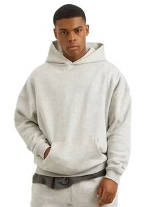 Sweat-shirts d'hiver pour hommes de qualité supérieure, 100% coton pur, respirants, à séchage rapide, brodés, streetwear décontracté, personnalisables, OEM - Product Image 1