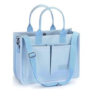 Le produit est semblable à un sac fourre-tout multifonctionnel en toile pour femmes avec compartiments. - Product Image 3