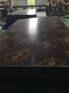 Plaque de contreplaqué écologique en gros, épaisseurs 9-12-15-18mm, fabriquée au Vietnam, panneau phénolique filmé noir 4x8 pour outillage - Product Image 5