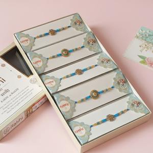 Pulseras y Brazaletes Rakhi de Diseño de Alta Calidad para Niños, Ideales para el Festival del Hermano - Product Image 2