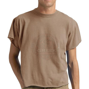 Camisetas Extra Grandes para Hombre al por Mayor, Cómodas, de Algodón Grueso, Corte Holgado, Ropa Urbana, Fabricante - Product Image 3