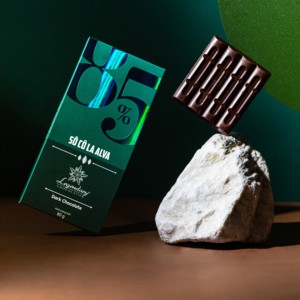 Barra de Chocolate Sólido 85% Cacao Sin Azúcar para Venta al por Mayor, Chocolate Negro para Dieta, Regalo con Empaque Personalizado - Product Image 2