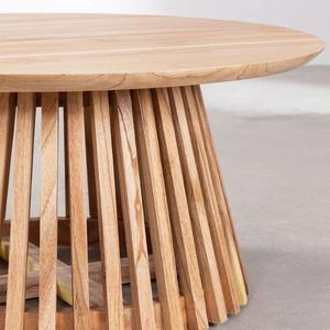 Table basse ronde en bois massif Vandana Grand Ultra (bois massif) - Product Image 4