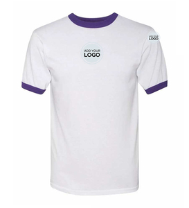 Camiseta de Manga Corta para Hombre, Cuello Redondo, Algodón/Fibra de Bambú, Anti-Pilling y de Secado Rápido, Venta al Por Mayor - Product Image 6